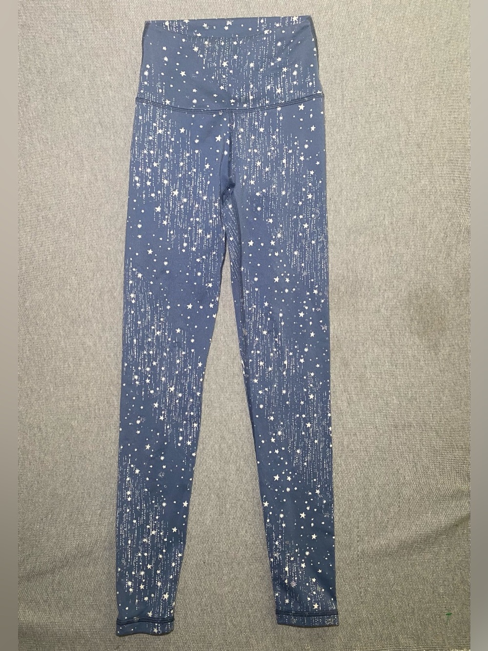 Aerie Chill Play Move Stars Print Blue Leggings Women Size XS